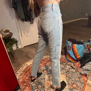 Levi 501 Straight leg jeans